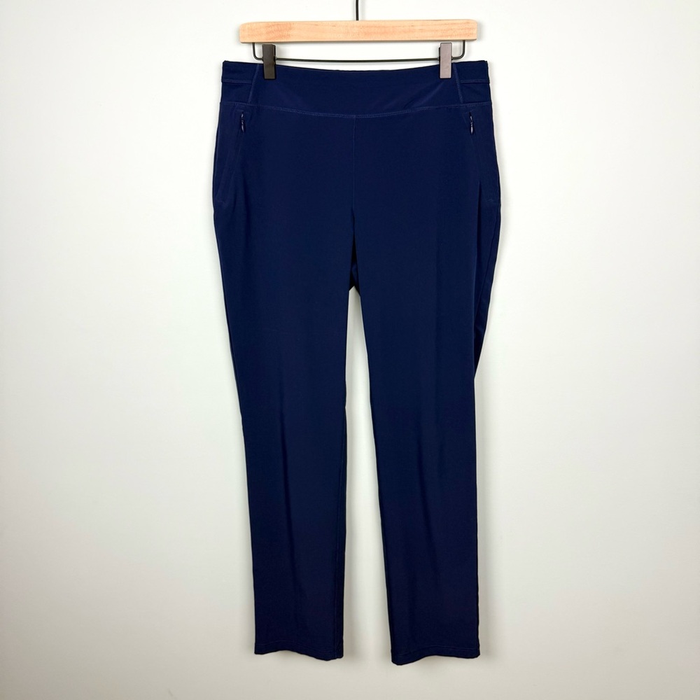 Zenergy by Chico's Navy Straight Leg Pants
